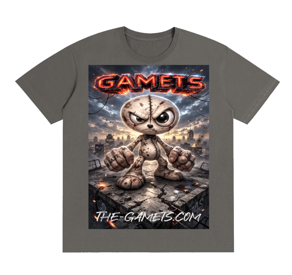 Gamets crew T-shirt design